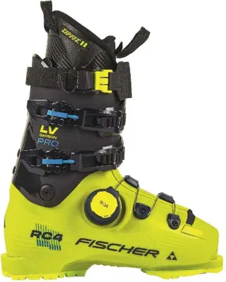 Image de Chaussures de ski alpin Fischer Rc4 Carbon Pro Lv Boa, jaune, pointure 26,5, pour hommes et femmes