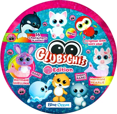 Produktbild von Blue Ocean Glubschis Sammelfiguren Muschel Serie 4 - Glubschi Glitzer Figur - 1 Tüte