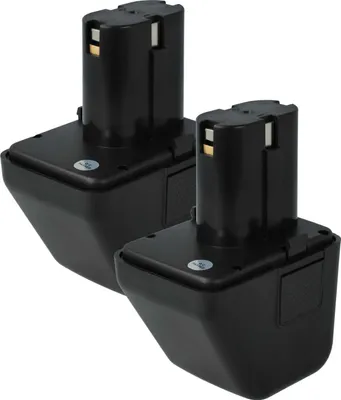 Produktbild von vhbw 2x Akku kompatibel mit Gesipa Firebird 12 V Werkzeug, Blindniet-Setzgerät (2000 mAh, NiMH, 12 V)