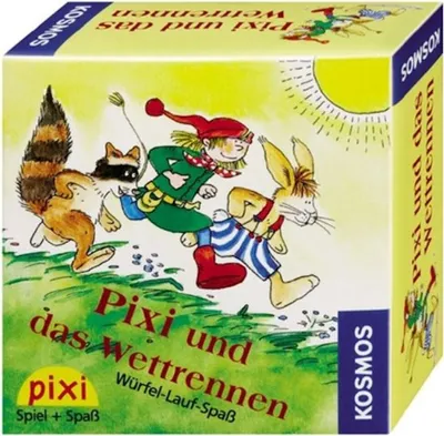 Produktbild von Pixi und das Wettrennen Spiel ab 4 Jahre 15-Minuten-Spiel