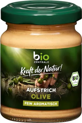 PASTA SŁONECZNIKOWA Z OLIWKAMI BEZGLUTENOWA BIO 125 g - BIO ZENTRALE