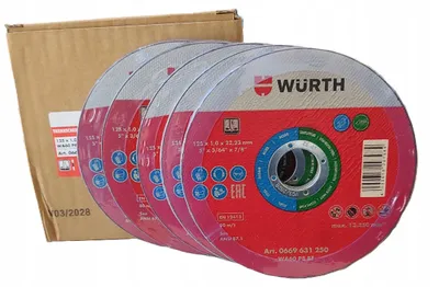 Produktbild von Wurth RED LINE Trennscheibe Stahl 125 x 1 mm
