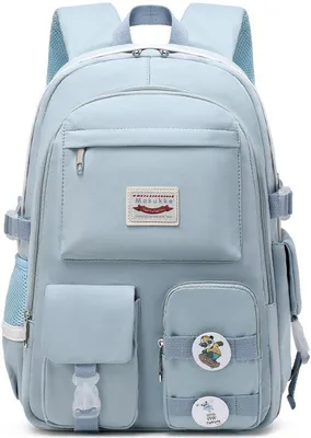 Produktbild von Damen-Rucksack - Mädchen-Schulrucksack mit Anti-Theft-Funktion, Casual Frauen-Tasche für Universität, Reisen und Freizeit
