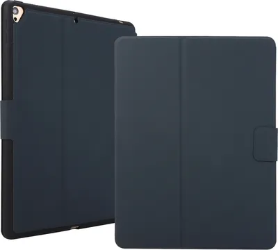 Produktbild von Mobigear Slim Folio iPad 7 (2019) Hülle Klapphülle + Stifthalter - Schwarz