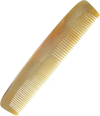 Produktbild von Heller Kamm aus echtem Horn, 19 cm lang