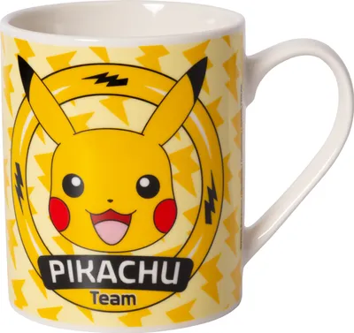 Produktbild von Pokemon Pikachu Team Tasse 325 ml für Pokemon Fans