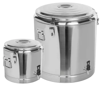 Produktbild von XXL Thermobehälter Thermoport Isolierbehälter Transportbehälter Speisenwärmer mit 14,5L