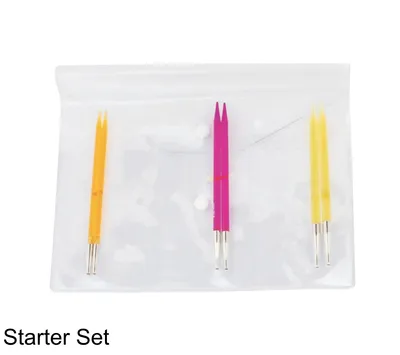 Produktbild von KnitPro Spectra Trendz Wechselbare Nadelspitzen Sets MULTICOLOR : Starter Set KnitPro Sets: Starter Set