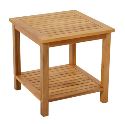 Immagine prodotto di Tavolino Lowa in legno di acacia tavolo da giardino tavolo da patio tavolo da esterno mobili da giardino