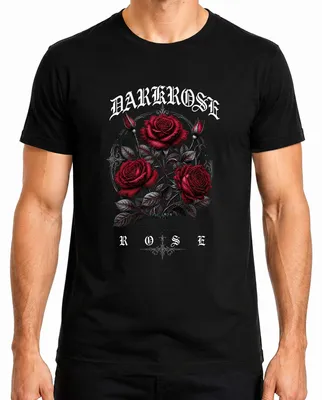 Productafbeelding van "Darkest Love" - Heren T-shirt, zwart, maat L