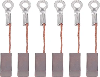 Image de 6 pièces RC Carbon Motor Brush Climbing Car 35 mm Pièce de rechange pour 540 550