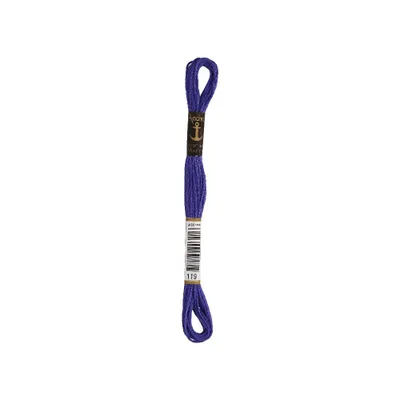 Immagine prodotto di Filo da ricamo Anchor 4635000-00119 filo da ricamo blu prugna, 100 % cotone