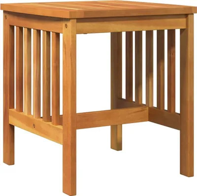 Produktbild von （Robust Möbel） Beistelltisch Öl-Natur Massivholz Akazie - Terassenmöbel DEMöbel366756