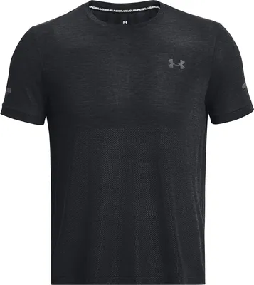 Produktbild von UNDER ARMOUR Seamless Stride kurzarm Laufshirt Herren 001 - black/reflective M