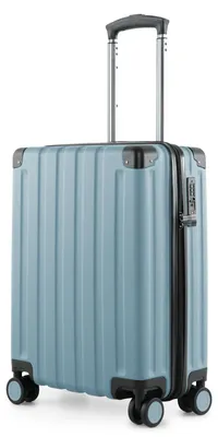 Image de HAUPTSTADTKOFFER Q-Damm - Bagage à main valise avion trolley 4 roues valise cabine Cabin Size valise de bord valise à roulettes TSA, 54 cm, 38 litres ,Pool bleu