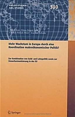 Zdjęcie produktu dla Mehr Wachstum in Europa durch eine Koordination Wirtschaftspolitik ?