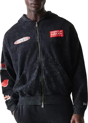 Produktbild von New Era Oversized Zip Hoody - PATCHES Red Bull Racing - XL
