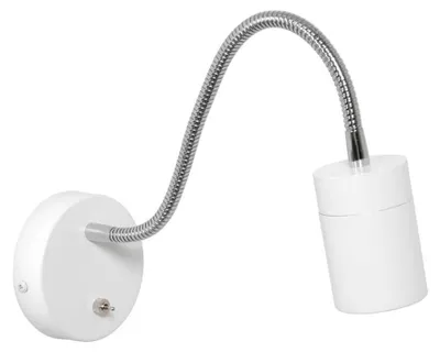 Obrázok produktu pre Nástenná lampa - biela - Upround - kov - posteľná lampa - GU10 - 3390W - Mexlite