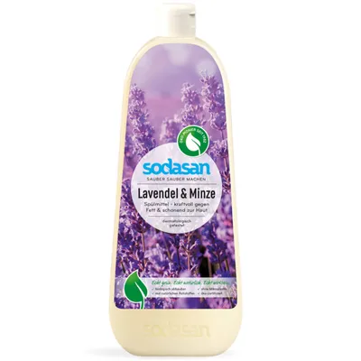 Produktbild von SODASAN Spülmittel Lavendel u. Minze 1 Liter