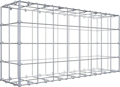 Obrázek produktu pro Gabion 80 cm x 40 cm x 20 cm (D x V x H), velikost ok 10 cm x 10 cm, C-kroužek