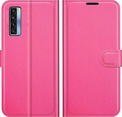 Produktbild von Mobigear Classic  TCL 20 5G Hülle Klapphülle Geldbörse - Magenta