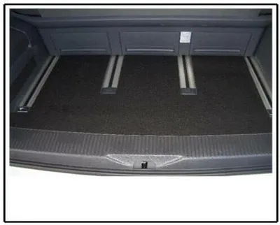 Produktbild von Kofferraummatte Kofferraum Teppich Fußmatte passend für VW T5 Multivan