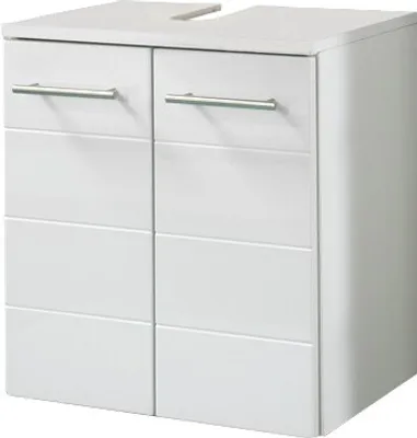 Produktbild von Held Rimini Unterbeckenschrank,Hochglanz-Weiß/Weiß 842084