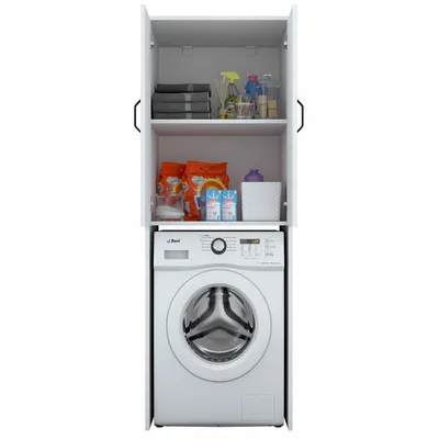 Produktbild von Skye Decor, KD110 - 3192, Badezimmerschränke, Weiß, 65 x 181,8 x 62,5 cm