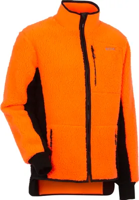 Produktbild von KOX Faserpelzjacke Orange/Schwarz Größe 54/56