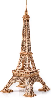 Produktbild von Little Story Holz Puzzle pädagogisch Modell 3D Eiffelturm Set Do Self Für Kinder Erwachsene Geschenk Modellbau DIY