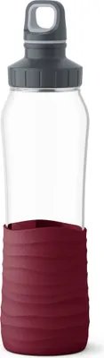 Immagine prodotto di emsa N3100700 emsa bottiglia in vetro Drink2Go, 0,7 litri, rosso vino