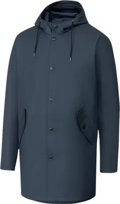 Produktbild von Crivit Herren Regenparka Regenjacke Wasserdicht Windjacke Kapuze Navy 48