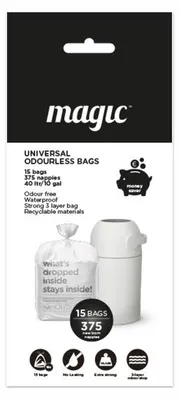 Produktbild von Magic Windeleimer Windeltüten Nachfüllpack TOP