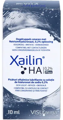 Image de Xailin HA 0,2% Plus Collyre 10 ml