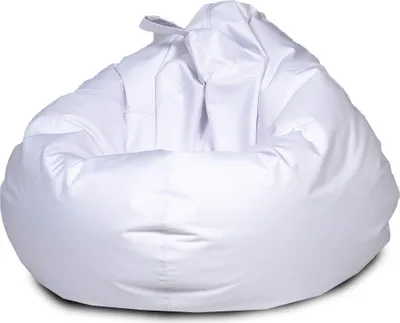 Obrázek produktu pro Ecopuf Oscar Sedací Vak, Křeslo Pouf, sedací vak, 90x110cm, Bílá Nc3