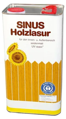 Obrázok produktu pre 5 l Burtex SINUS Bezfarebná lazúra na drevo Bezfarebná lazúra na drevo In&Out
