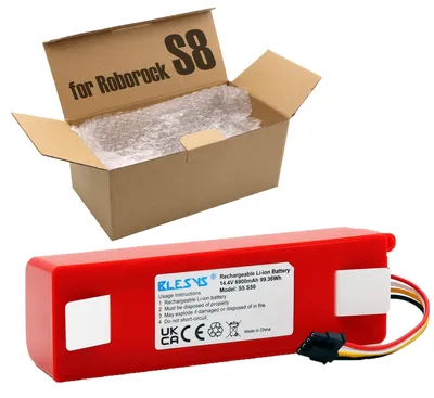 Ersatzakku 6900 mAh für Roborock S8 Serie, 14,4 V