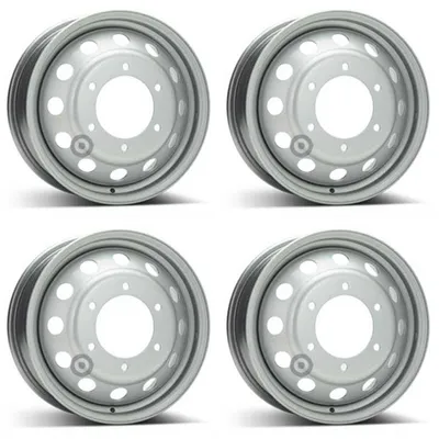 Imagen del producto de 4 llantas de acero para Ford Transit, 6.0Jx16 pulgadas, ET109, 6x180, juego de 4 unidades