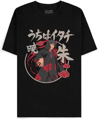 Produktbild von Naruto Shippuden T-Shirt Akatsuki Itachi Größe XL