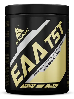 Produktbild von EAA - TS-Technology - 500g : Strawberry Lime I Pulver I alle essentiellen Aminosäuren I nach WHO Empfehlung  I Muskelaufbau I  schnell resorbierbar I vegan I B - Vitamine