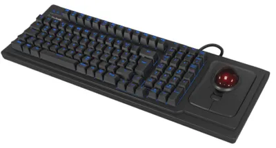 Immagine prodotto di Keysonic 61102 KeySonic TAS KSK-8202ELU-T (DE) Trackball schwarz