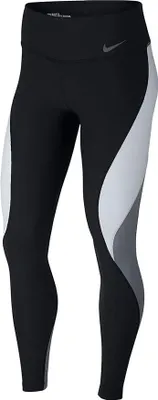 Produktbild von NIKE Damen Leggings, Schwarz/Grau Grösse: XL