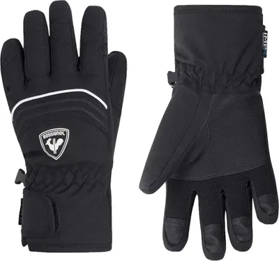 Produktbild von Rossignol Tech Impr G Junior Handschuhe Schwarz 8 Years Jungen,Mädchen Schwarz 8 Years