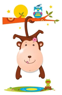 Immagine prodotto di Lampada per bambini 1x0,6W LED MONKEY ML115 Milagro