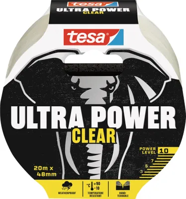Productafbeelding van tesa® 56497-00000-00 Reparatieducttape, ultra sterk, transparant - 10 m x 48 mm