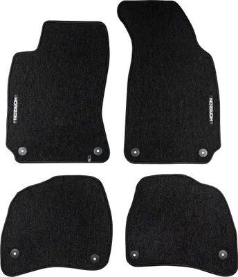 Produktbild von Velours Fußmatten für VW Passat B5 1996-2005 Autoteppich Automatten Schwarz 4tlg