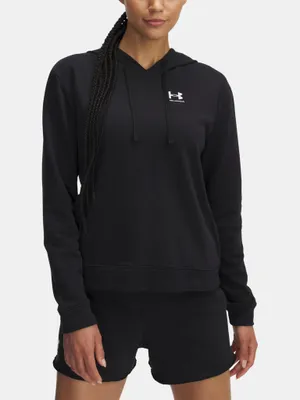 Immagine prodotto di Under Armour Ua Rival Terry Felpa con cappuccio - nero, taglia:S