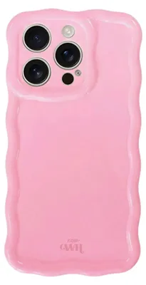 Produktbild von Glossy Wavy Hülle Bubble Blush  - Kompatibel mit iPhone 13 Pro
