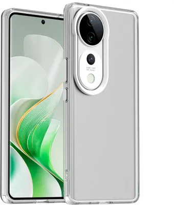 Obrázek produktu pro Pouzdro pro Vivo V40 Pro, tenké poloprůhledné matné nárazuvzdorné pouzdro na telefon Bílý