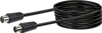 Obrázok produktu pre Schwaiger 4004005103762, 5 m, IEC, IEC, Čierna